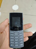 诺基亚【新款】诺基亚Nokia 105 4G 全网通 双卡双待 超长待机 大按键老人机 学生备用机功能机 黑色 官方标配+充电套装（充电头+座充） 实拍图