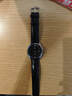 万晨手表带男真皮适用西铁城天梭浪琴美度天王卡西欧DW黑色20mm银针扣 实拍图