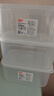 禧天龙冰箱保鲜盒食品级冰箱收纳盒塑料密封盒蔬菜水果冷冻盒 2.7L 3个 实拍图