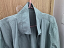 京东京造【纯棉牛津纺】休闲衬衫男长袖男衬衫外套秋冬男 绿43 实拍图
