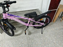 凤凰儿童山地自行车5-6-8-12-15-18岁女男孩减震变速20寸粉色节日礼物 实拍图