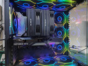 酷月棱镜9代PRO台式电脑主机散热风扇海景房12CM神光同步argb大风量CPU水冷智能温控PWM超静音机箱风扇 棱镜9PRO机箱风扇【正向黑色】-轴心光圈-盒装 实拍图