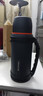 九阳（Joyoung）旅行壶保温壶保温杯不锈钢大容量保温瓶旅游车载真空保温水壶旅行 黑色-B15F-WR575- 1.5L 实拍图