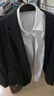 特洛曼白色衬衫女长袖职业装正装商务工装工作服女装上衣女士衬衣 实拍图