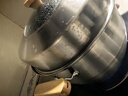 爱仕达（ASD）蒸锅304不锈钢双层家用蒸煮炖汤锅 32CM加高多层蒸笼·原木系列G2 实拍图
