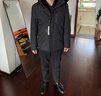 雪中飞鹅绒羽绒服男士短款脱卸帽加厚保暖休闲商务秋冬外套男装175 实拍图