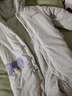 童泰（TONGTAI）婴儿连体衣冬季纯棉夹棉宝宝衣服新生儿连帽哈衣爬服绿色80cm 实拍图