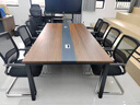 YOE.FTY会议桌长方形简约会议长条桌培训桌办公桌工作台大小型会议室桌椅 2.0*1.0米会议桌 实拍图