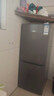 荣事达（Royalstar）166升小冰箱小型家用出租房办公室宿舍双开门两门双门二门电冰箱节能省电低音钛深灰色R166 实拍图
