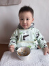 马博士儿童罩衣春秋宝宝吃饭罩衣婴儿辅食饭兜反穿衣2-4岁熊猫100码 实拍图