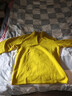 探拓（TECTOP）抓绒衣 户外加厚保暖男抓绒衣纯色立领半开衫柔软舒适抓绒衣 MZRY033 男款姜黄色 XL 实拍图