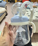 英氏（YEEHOO）儿童水杯喷水杯宝宝吸管杯一两岁以上幼儿园家用上学喝水杯喷水杯 实拍图