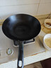 炊大皇炒锅有钛0氟不粘锅316L不锈钢不粘平底炒锅34cm 实拍图