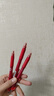 斑马牌（ZEBRA）按动中性笔0.5mm 真好系列红笔 学生老师批改笔记标注笔签字笔 C-JJ3 红色 3支装 实拍图
