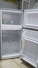 新飞冰箱小型租房用 一级能效冷 藏冷冻两用1-2人家用小冰箱 出租房双门电冰箱办公室两门 25年升级 76A128L一级能效【保鲜盒款】 实拍图