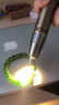 SHENYU 玉石手电筒强光照翡翠鉴定专用365紫光灯小口径三光检测防伪烟酒 三光源标准套装+小口径装置 一电 实拍图