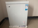 志高（CHIGO）小冰柜家用冷冻小型一级节能省电迷你卧式冷藏保鲜储母乳冷柜 【一级能效 全国联保】 106L 单温单门 实拍图