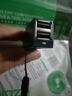 毕亚兹 USB3.0分线器扩展坞拓展坞HUB三合一 USB数据延长线一拖三转换器 笔记本电脑U盘外接转接头 实拍图