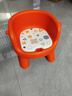 日康（rikang）宝宝餐椅 叫叫椅婴儿学坐椅多功能儿童吃饭餐桌 RK-X2009-2 橙色 实拍图