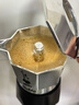 比乐蒂（Bialetti）【官方正品】摩卡壶 双阀高压手冲咖啡壶意式浓缩手动咖啡机送礼 2杯份+2.0电陶炉(雅白色) 100ml 实拍图