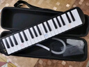 奇美37键专业级马卡龙色学生成人口风琴（马卡龙黑、赠音符贴及吹管） 实拍图