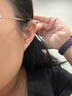 QMXDs999纯银耳钉女小巧耳饰睡觉免摘足银耳棒养耳洞防堵针不过敏耳饰 3mm迷你2只装+礼盒包装 实拍图