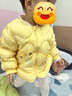 巴拉巴拉儿童羽绒服三防衣服轻薄棒球领外套男女童装2025新款秋冬装碎花萌 实拍图