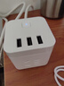 公牛（BULL）魔方智能USB插座 插线板/插排/排插/接线板/宿舍家用拖线板  GN-U303U 白色魔方总控开关USB插座 实拍图