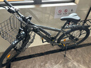 凤凰上海凤凰山地车自行车男士女式学生成人变速宽胎越野公路赛单车 【钢架/全套竞速轴承】条轮浅灰 26寸24速【建议身高158-188cm】 实拍图