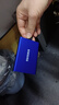 三星（SAMSUNG） 1TB Type-c USB 3.2 移动固态硬盘（PSSD） T7 蓝色 NVMe传输速度1050MB/s 手机直连笔记本外接 实拍图