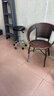 九千谷可升降吧台椅酒吧凳子餐椅加厚转椅理发店酒吧美发椅滑轮款4987 实拍图