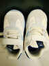 江博士（DR·KONG）春秋男女舒适婴儿宝宝鞋 透气舒适健康鞋 百搭国货步前鞋 白/灰 22 脚长约12.7-13.2 实拍图