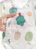 童泰（TONGTAI）婴儿连体衣夏纯棉衣服初生宝宝蝴蝶哈衣爬服提花绿色59cm 实拍图