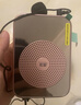 索爱（soaiy）S350防啸叫小蜜蜂扩音器教师专用喇叭麦克风上课教学导游腰挂户外长续航插卡收音机蓝牙播放器 金 实拍图