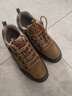 骆驼（CAMEL）男鞋秋冬户外休闲运动登山鞋防撞徒步鞋 A632026925H 卡其 42 实拍图