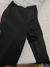 恒源祥集团彩羊高腰妈妈裤子冬季加绒厚款裤子外穿中老年女裤保暖裤长裤松紧腰裤 黑色加绒 2XL 【105-115斤】 实拍图