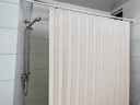水星家纺浴帘防霉卫生间浴室折叠磁吸隔断帘高档淋浴防水布干湿分离单帘 实拍图