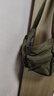 优衣库男装女装休闲挎包单肩包防泼水背包481630 57 深橄榄色 33.5 × 11 × 26.5 cm 实拍图