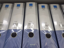 得力(deli)6只55mmA4文件盒 文件资料盒 加厚档案盒  财务用品 考试收纳 蓝色33441 实拍图