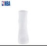 NBA袜子男士秋冬休闲运动袜吸汗无骨棉袜抗菌消臭训练跑步篮球袜3双 实拍图