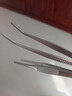 可孚 医用镊子弯圆头140mm拔毛手术夹子组织夹持捏手术拆线换药用工具 实拍图