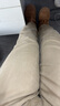Levi's李维斯男士565宽松直筒工装美式复古简约通勤时尚休闲裤 卡其色 31 (32) 实拍图