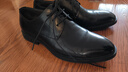 百丽男鞋商务正装皮鞋休闲增高软底真皮鞋A0916 黑色-无钉版 40 实拍图