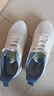 回力(Warrior)鞋子男士舒适轻便运动跑步鞋休闲男鞋 G497C 白/绿 41 实拍图