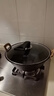 炊大皇 可立可视玻璃盖把手炒锅盖28cm 304不锈钢包边煎锅火锅蒸锅防爆 实拍图