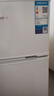 美的（Midea）88升两门小冰箱白色迷你冰箱租房宿舍办公室小型家用双温可冷冻冷藏节能BCD-88CM 实拍图