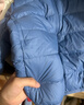迷你巴拉【防水透湿】男女童保暖连帽三防保暖儿童羽绒外套2025年秋冬新款 冰蓝80935 【白鸭绒-1000+洁净度】 160 【充绒量72.4g】 实拍图