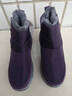 回力妈妈鞋雪地靴中老年保暖加绒防滑软底老人女鞋冬季棉鞋1994紫色40 实拍图