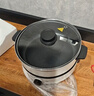 美的（Midea）电火锅 火锅专用锅3-4人 电锅一体家用多功能锅 一锅多用宿舍电煮锅 电热锅分体可拆 4L 【底座可当电磁盘】26easy501 实拍图
