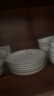 京东京造 碗盘餐具整套 景德镇碗具碟子套装乔迁之喜陶瓷礼盒金枝玉叶78头 实拍图